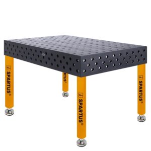Stół spawalniczy SPARTUS MAXIMUS 3D 1500x1000x200mm | D28 | 4 nogi ze stopami L=650mm