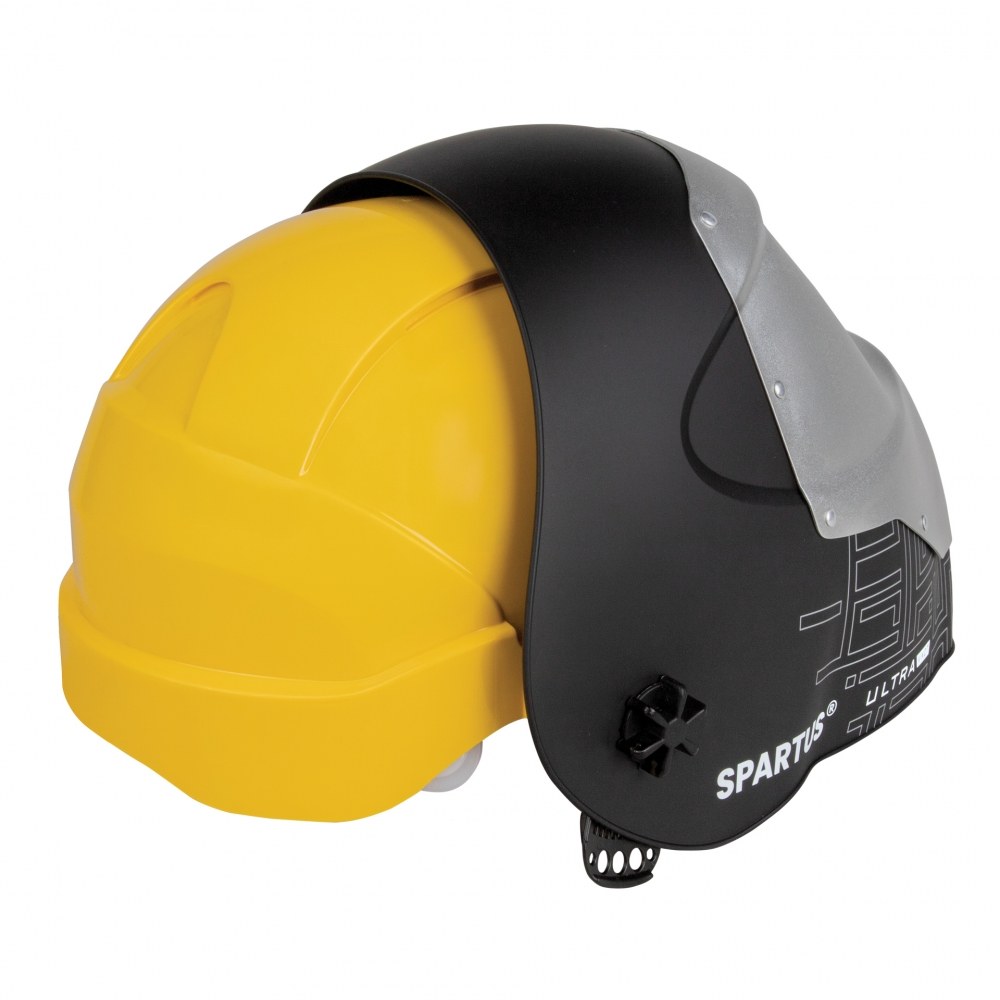 Przyłbica do spawania laserowego SPARTUS Ultra VX27 z kaskiem i adapterem - obrazek 2