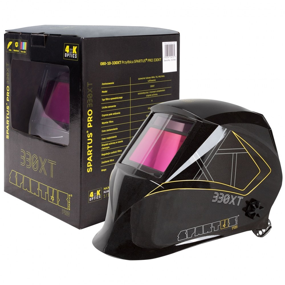 Przyłbica SPARTUS® Pro 330XT z filtrem true color - obrazek 2