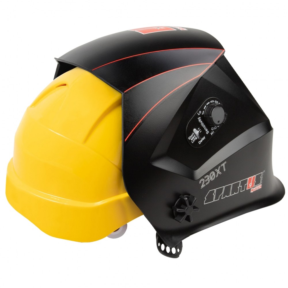 Przyłbica SPARTUS® Master 230XT (filtr true color) z kaskiem i adapterem - obrazek 2