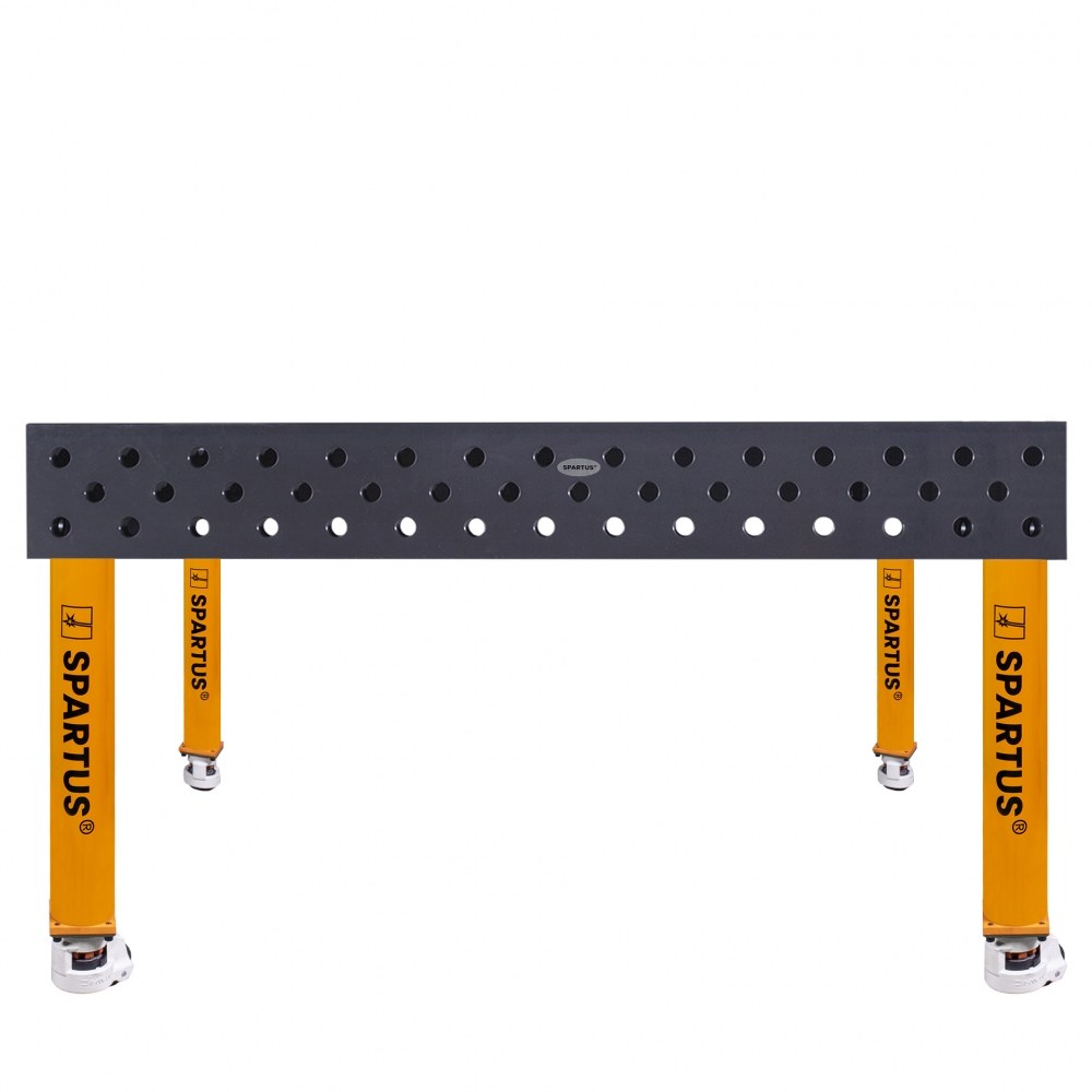 Stół spawalniczy SPARTUS MAXIMUS 3D 1500x1000x200mm | D28 | 4 nogi z kółkami L=550mm - obrazek 2