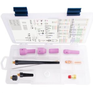 TIG BOX STANDARD 9/20 zestaw na elektrodę 1.6mm