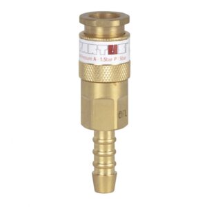 Szybkozłączka przypalnikowa - gniazdo na wąż fi 8,0mm (gaz palny)
