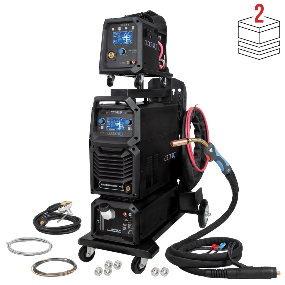 EasyMIG 500 DUAL PULSE pakiet - WIELOPAK