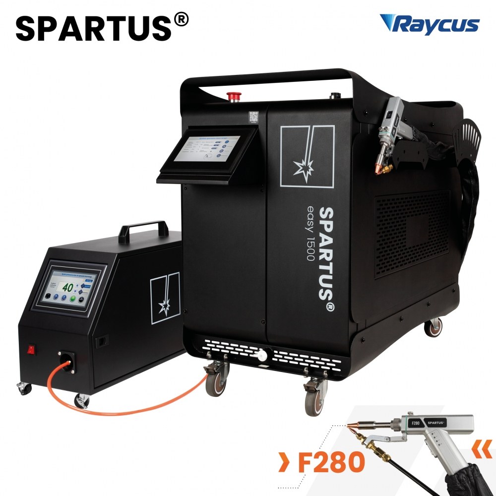 Spawarka laserowa SPARTUS Easy 1500 z automatycznym podajnikiem drutu
