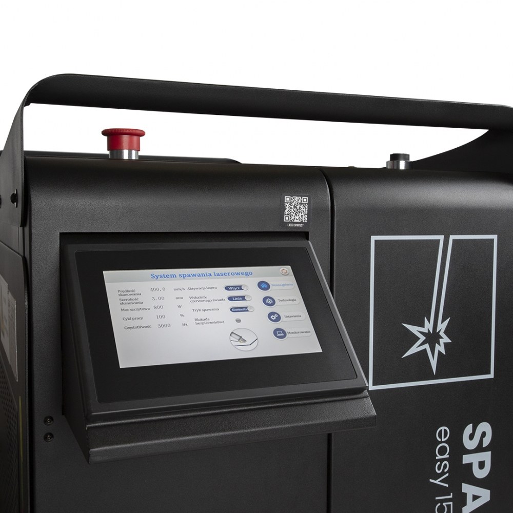 Spawarka laserowa SPARTUS Easy 1500 z automatycznym podajnikiem drutu - obrazek 4