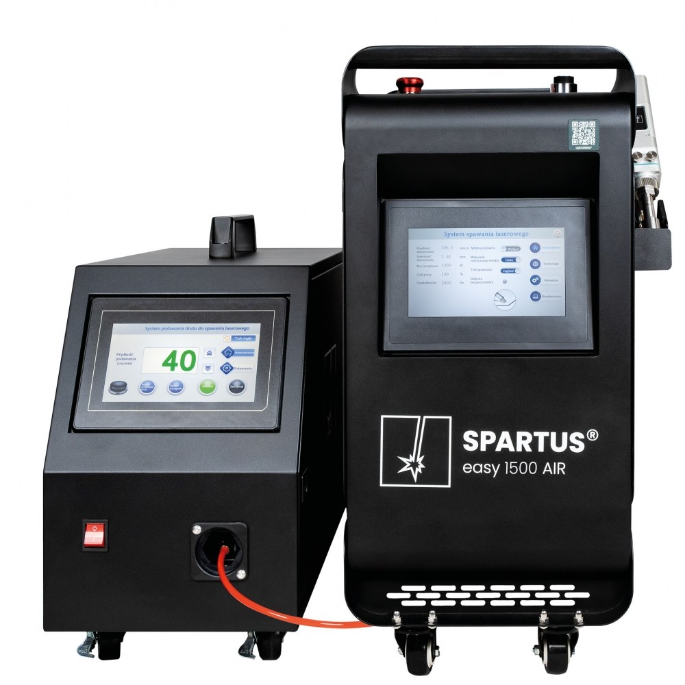 Spawarka laserowa SPARTUS Easy 1500AIR z podajnikiem drutu - obrazek 2
