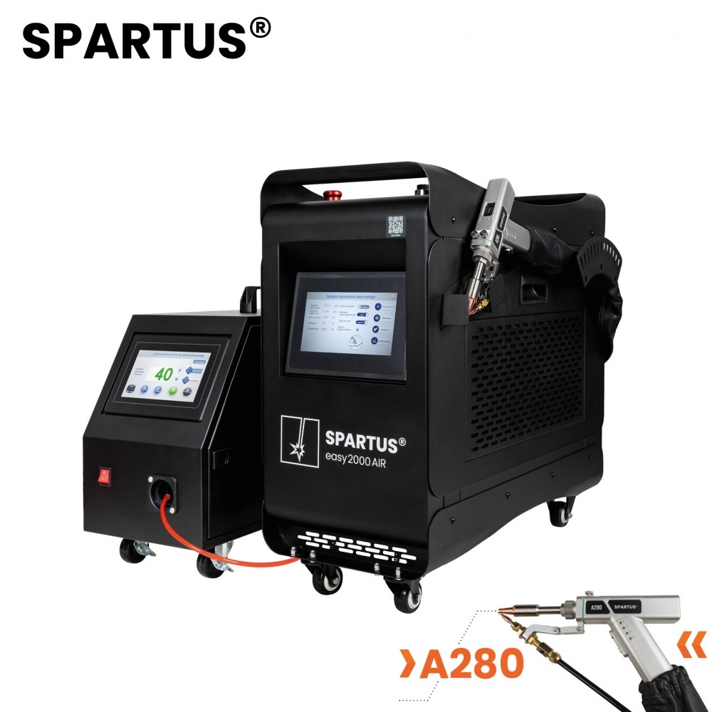 Spawarka laserowa SPARTUS Easy 2000AIR z podajnikiem drutu