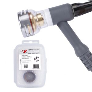 QUARTZSystem - soczewka wersja krótka dysza kielich GUARD S #16 [na elektrodę 1.6mm]