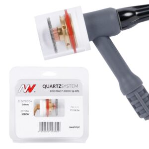 QUARTZSYSTEM - duża soczewka dysza S 17/18/26 [na elektrodę 1.6mm]