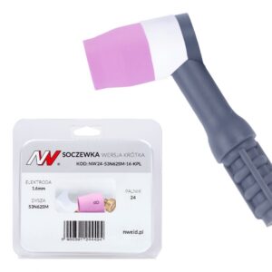Soczewka wersja krótka 24/24W #8 [na elektrodę 1.6mm] L=23.5mm