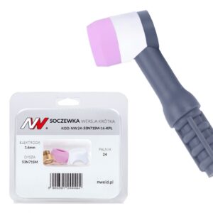 Soczewka wersja krótka 24/24W #7 [na elektrodę 1.6mm] L=15mm