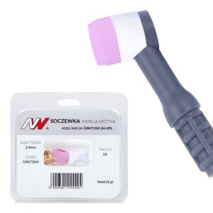 Soczewka wersja krótka 24/24W #7 [na elektrodę 2.4mm] L=15mm