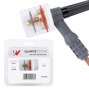 QUARTZSystem - duża soczewka dysza S, wymienne sitko  9/20 [na elektrodę 2.4mm]