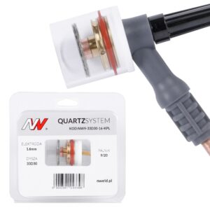 QUARTZSystem- duża soczewka dysza S 9/20 [na elektrodę 1.6mm]