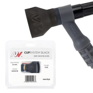 CUPSYSTEM Black - zestaw 9/20 dysza kielich #17 [na elektrodę 2.4]