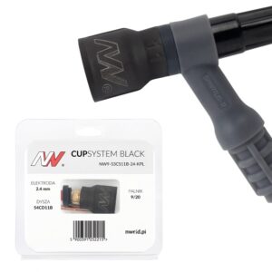 CUPSYSTEM Black - zestaw 9/20 dysza kielich #11 [na elektrodę 2.4]