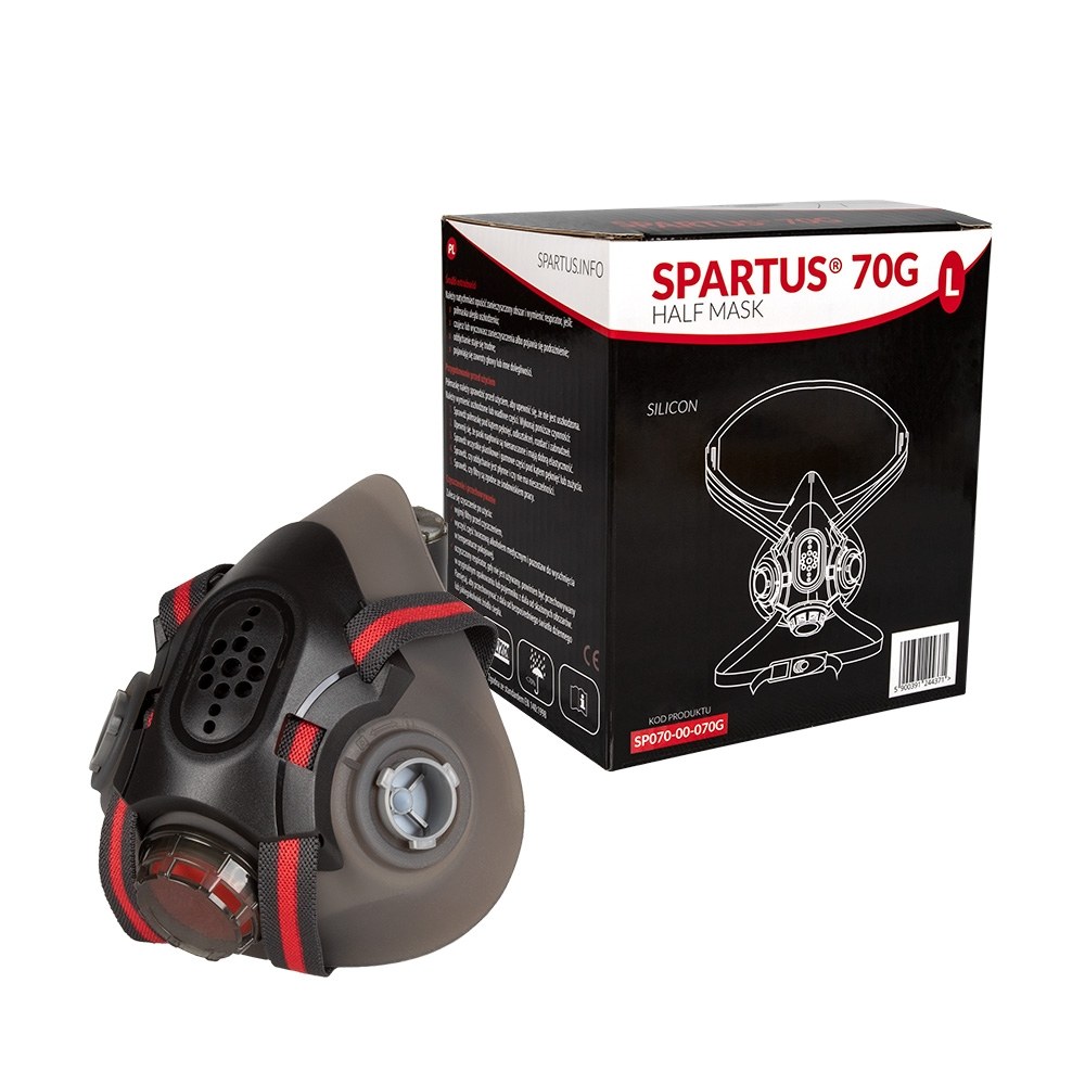 Półmaska ochronna SPARTUS® 70G (rozmiar L) - obrazek 4