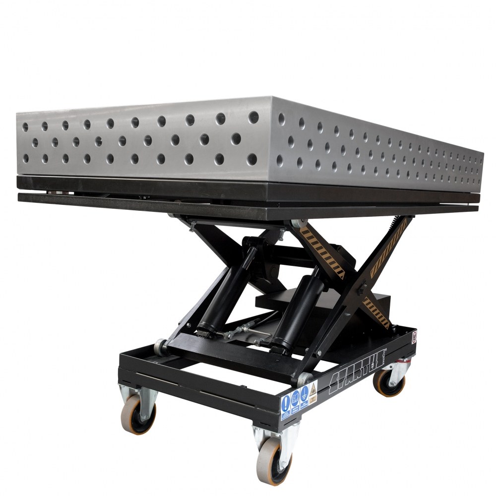 FERROS 3D stół spawalniczy 2000 x 1000 (na podnośniku elektrohydraulicznym) - obrazek 4