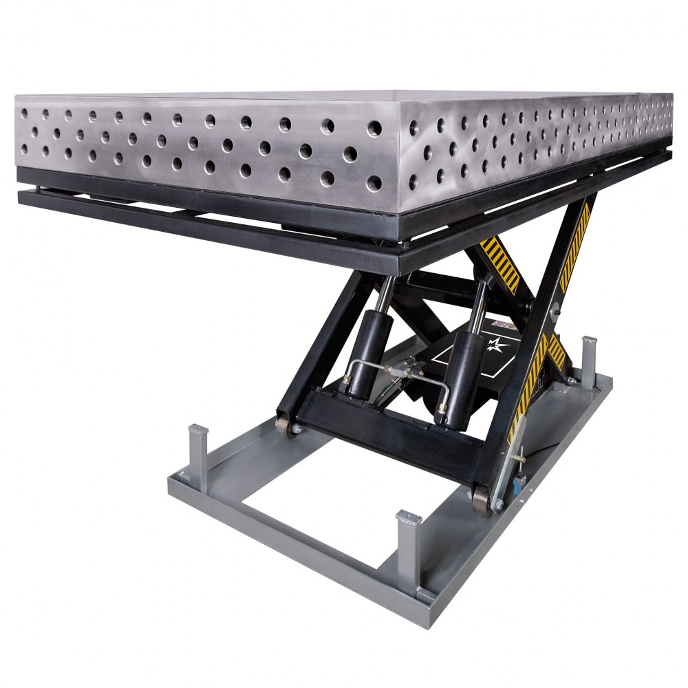FERROS 3D stół spawalniczy 3000 x 1500 (na podnośniku elektrohydraulicznym) - obrazek 5