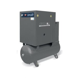 Sprężarka śrubowa SPARTUS® na zbiorniku, z osuszaczem [500/270 5.5kW 400V 15bar]
