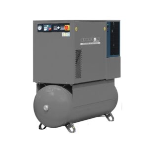 Sprężarka śrubowa SPARTUS® na zbiorniku, z osuszaczem [700/500 5.5kW 400V 10bar]