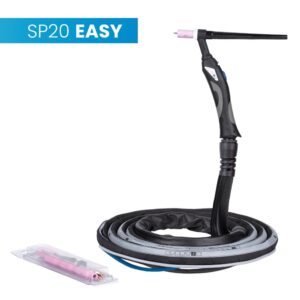 Uchwyt TIG 20, 4m, seria Easy, mini 1B, pakiet X, przyłącze pasujące do KEMPPI®