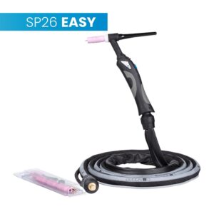 Uchwyt TIG 26, 4m, seria Easy, 1B, pakiet X, SK35, 30cm wężyka, Rec6