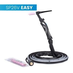 Uchwyt TIG 26V, 4m, seria Easy,  sterowanie w rękojeści, pakiet X, przyłącze SPARTUS®