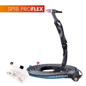Uchwyt TIG 18, 4m, seria ProFLEX, 1B, pakiet U, przyłącze pasujące do MAGNUM®