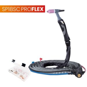 Uchwyt TIG 18SC, 4m, seria ProFLEX, 1B, pakiet U, przyłącze pasujące do EWM®