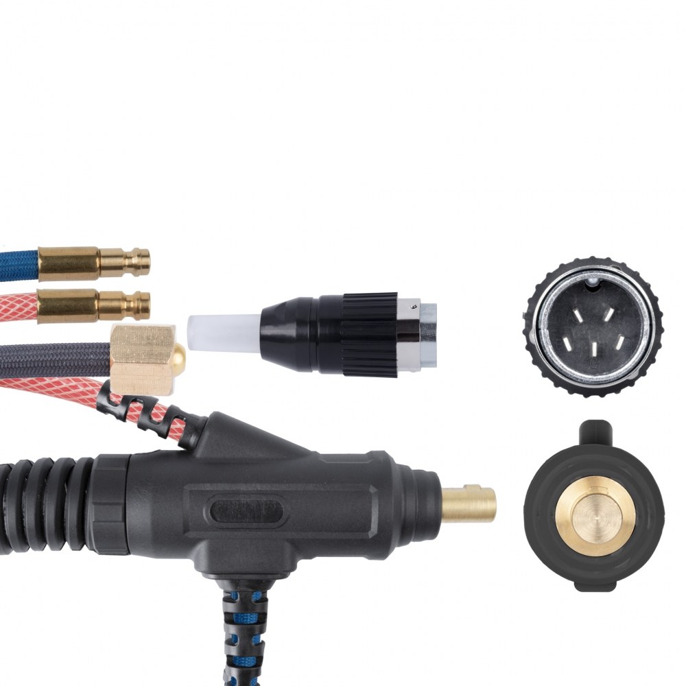 Uchwyt TIG 20HD, 4m, seria ProFLEX, mini 1B, pakiet U, przyłącze pasujące do EWM® - obrazek 2