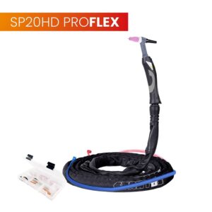 Uchwyt TIG 20HD, 4m, seria ProFLEX, mini 1B, pakiet U, przyłącze pasujące do MAGNUM®