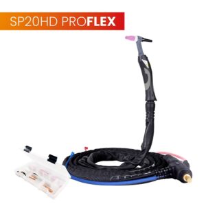 Uchwyt TIG 20HD, 4m, seria ProFLEX, mini 1B, pakiet U, przyłącze pasujące do MAGNUM®