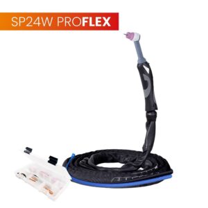 Uchwyt TIG 24W, 4m, seria ProFLEX, mini 1B, pakiet U, przyłącze pasujące do FRONIUS®