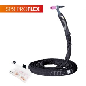 Uchwyt TIG 9, 4m, seria ProFLEX, mini 1B, pakiet U, przyłącze pasujące do FRONIUS®