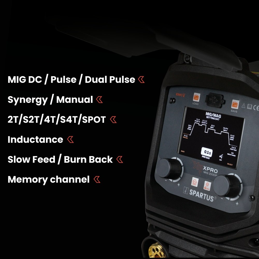 XPro MIG 200 DUAL PULSE pakiet - obrazek 2